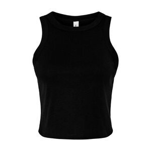 Womens/Ladies Tank Top / Solid Black